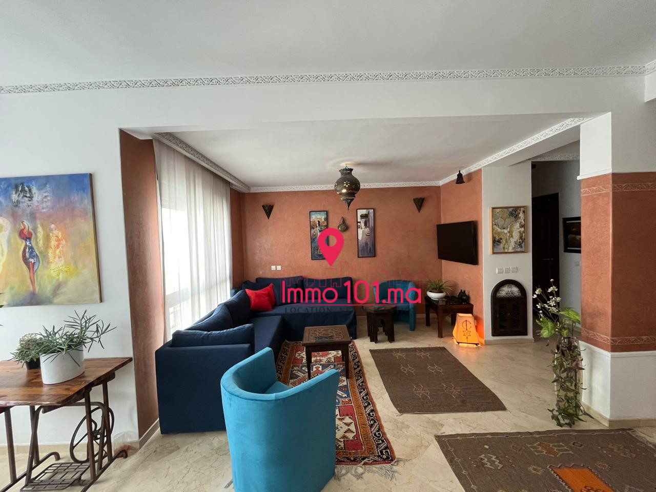Location appartement meublé à l’Agdal AGLAM2521